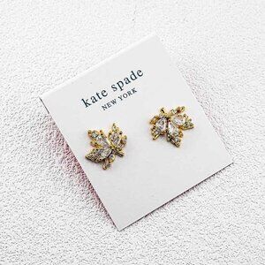 Kate Spade Maple Leaf Stud Earrings